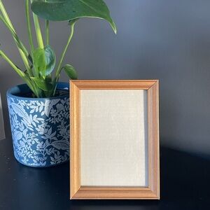 Faux wood Picture Frame